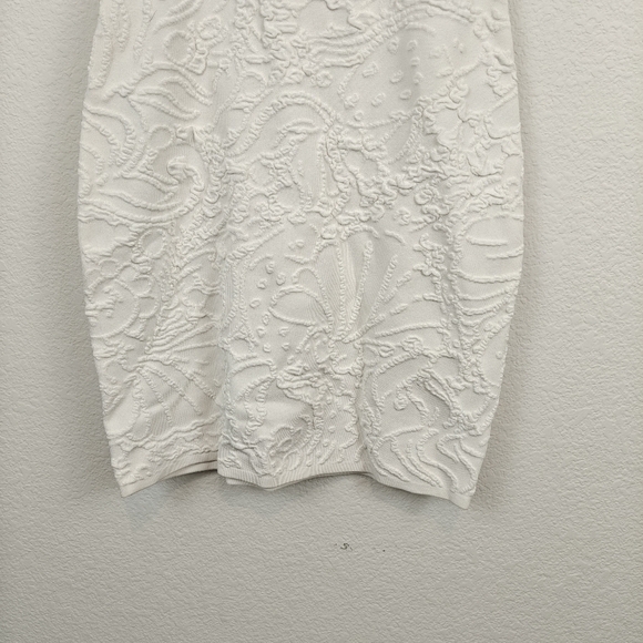 Lilly Pulitzer Tilly Sweater Textured Sleeveless Mini Dress In Resort White Sz S - Picture 6 of 13